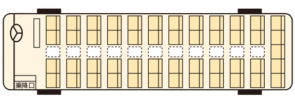 大型56・59・60（補助席7～11名）